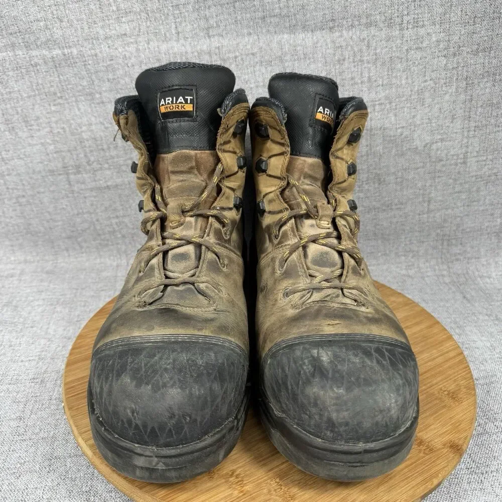 Ariat Turbo Outlaw Boots Men's 13 EE Work MetGuard Waterproof Leather